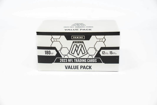 2023 Panini Mosaic Football Jumbo Value 12-Pack Box